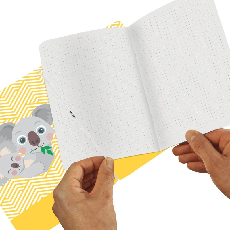 Herlitz my.book writing notebook A5 40 sheets Yellow