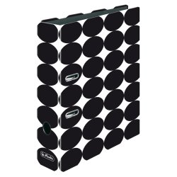 herlitz Classeur à motif maX.file "Just Black", A4