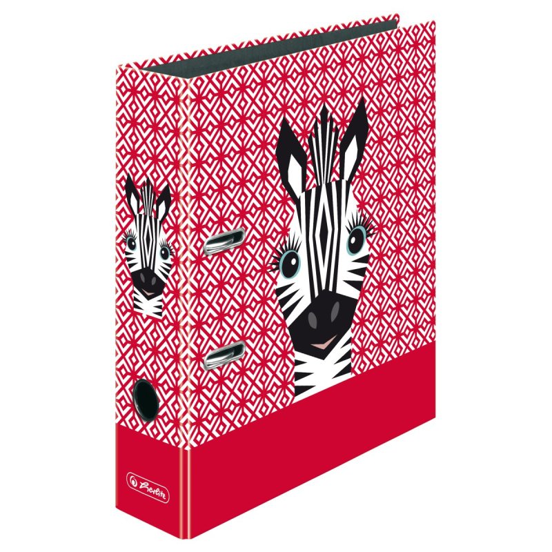 Herlitz maX.file classeur à anneaux A3 Rouge, Blanc