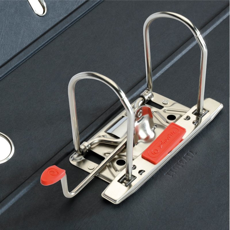 Herlitz maX.file classeur à anneaux A3 Rouge, Blanc