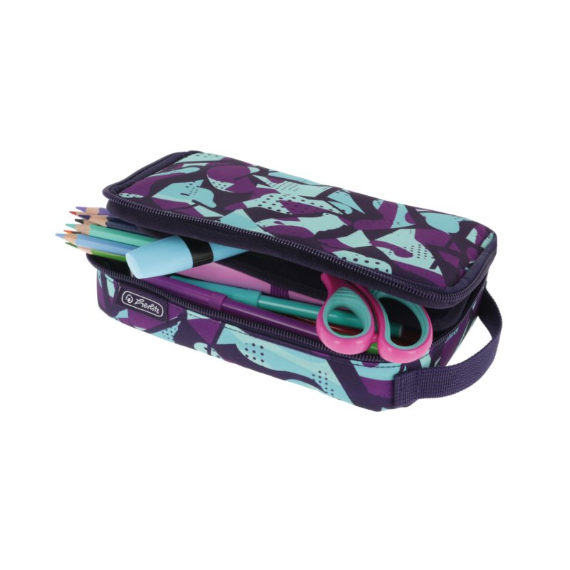 herlitz Trousse 2Go "Camo Purple"
