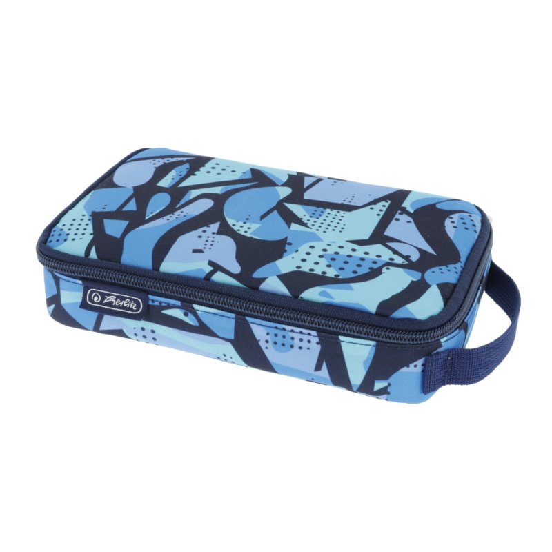 Herlitz 2 Go CamoBlue Trousse à crayons Polyester Bleu