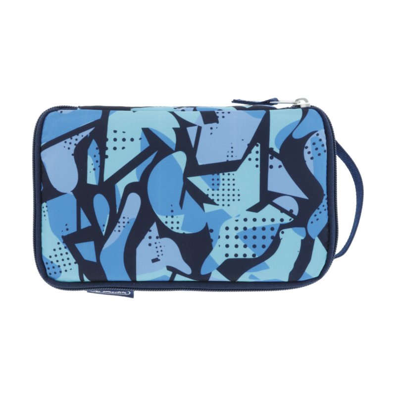 herlitz Trousse 2Go "Camo Blau"