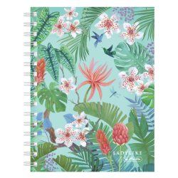 Herlitz Ladylike Jungle writing notebook A5 100 sheets Green, Multicolour
