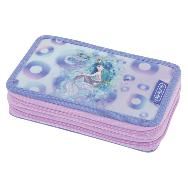 herlitz Etui scolaire double "Mystic Mermaid", 23 pièces