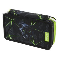 herlitz Etui scolaire double "Wild Life", 23 pièces