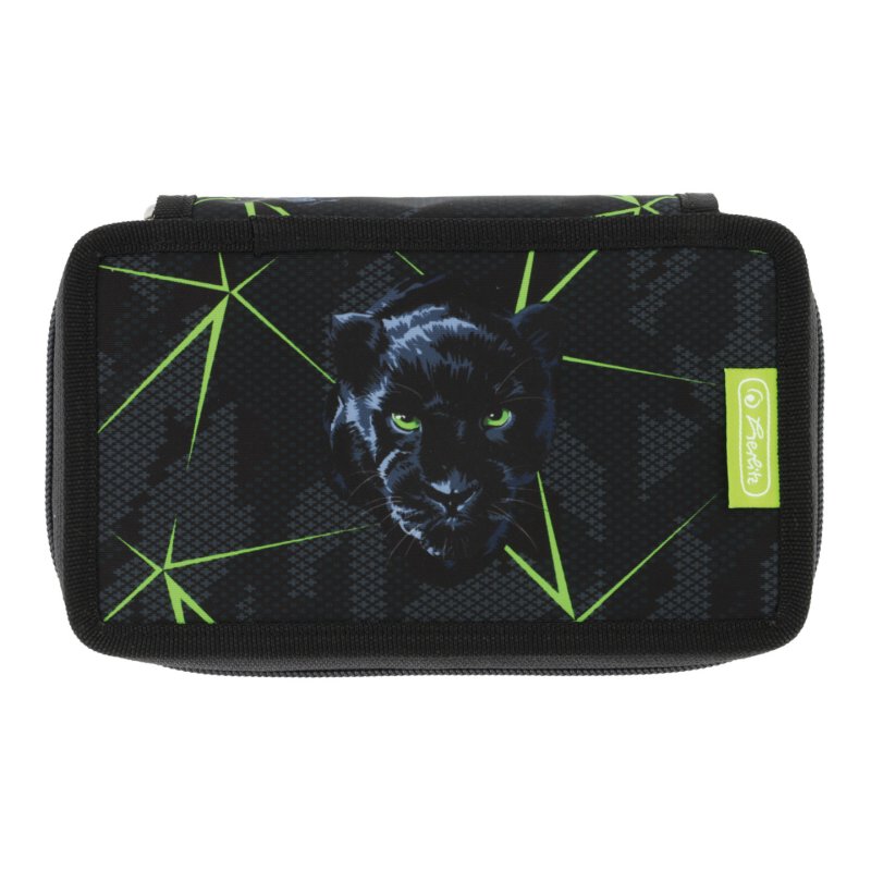 herlitz Etui scolaire double "Wild Life", 23 pièces