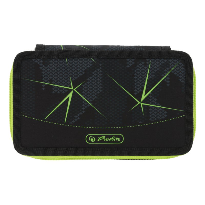 herlitz Etui scolaire double "Wild Life", 23 pièces