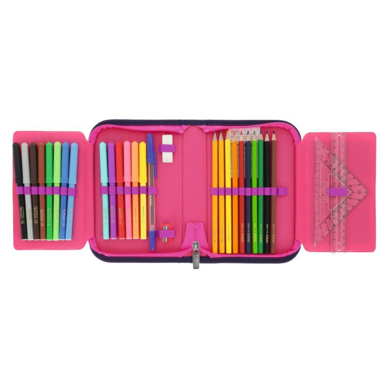 herlitz Etui scolaire "Magic Unicorn", 31 pièces