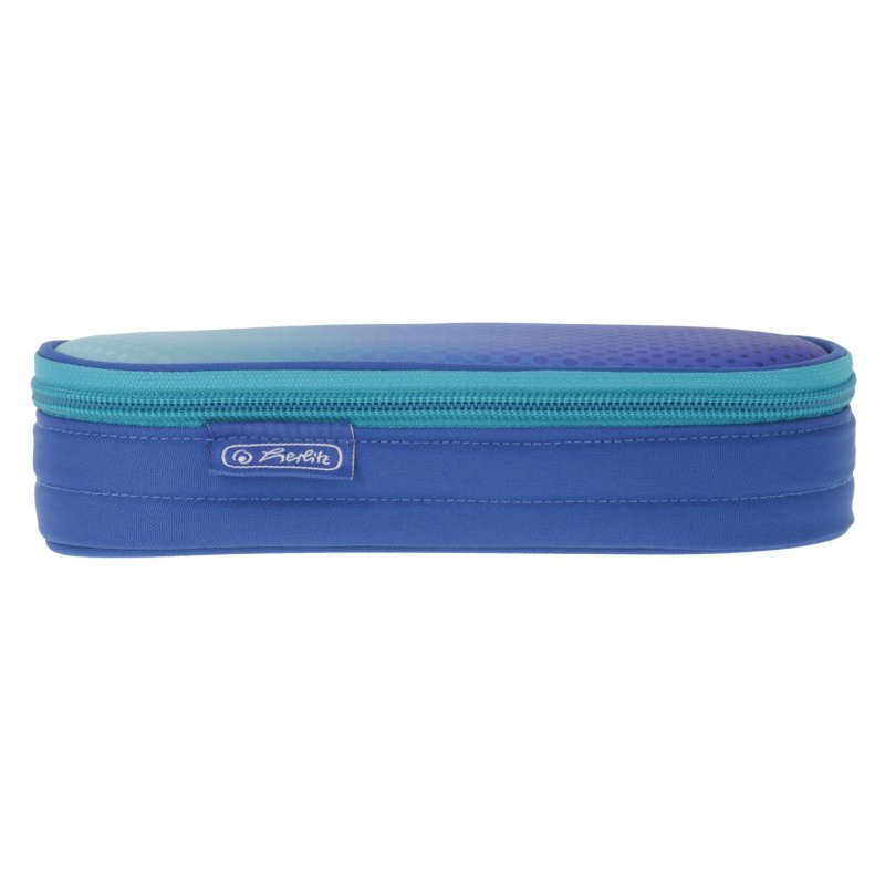 Herlitz Etui Dip Dye Soft pencil case Polyester Blue, Turquoise