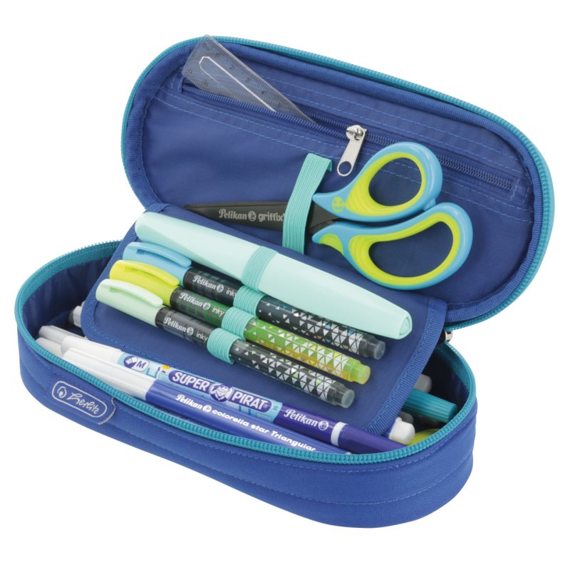 herlitz Trousse "Dip Dye Blue"