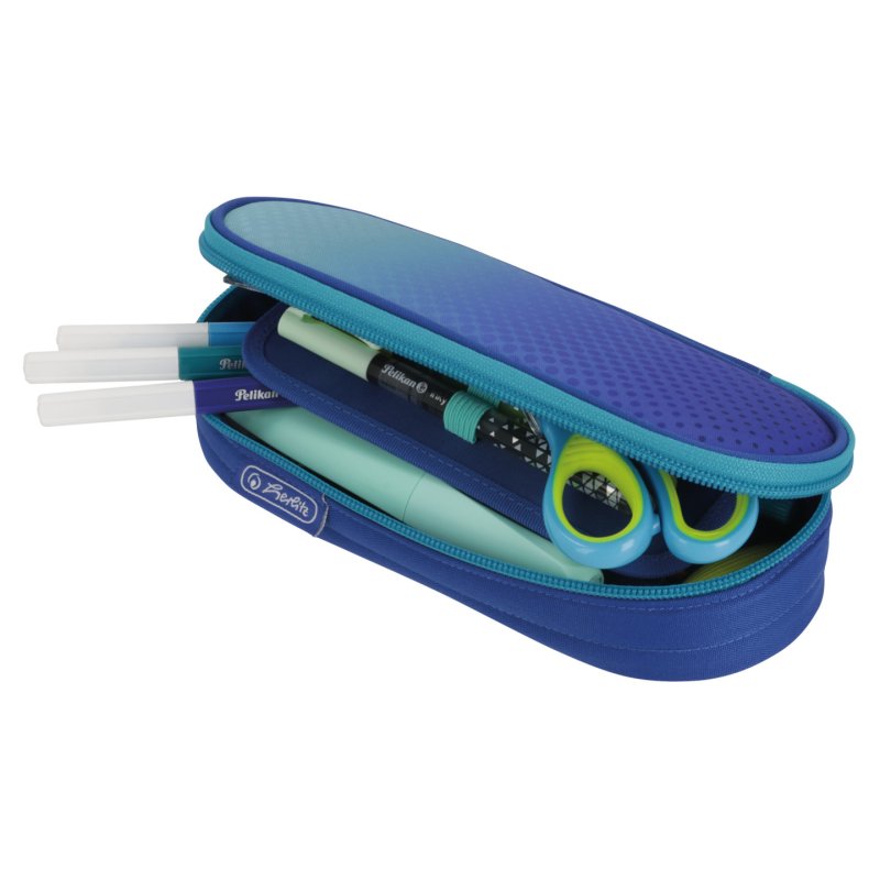 herlitz Trousse "Dip Dye Blue"