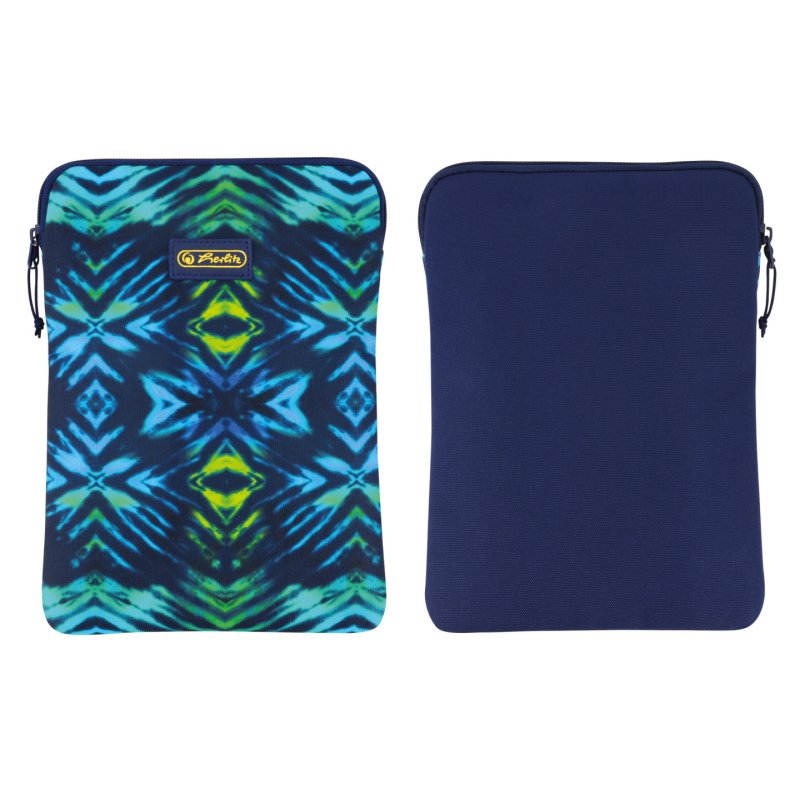 Herlitz New Batik 26.7 cm (10.5") Sleeve case Black, Blue, Green