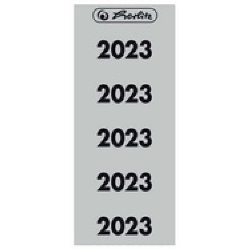 herlitz Etiquette imprimée pour classeur année 2024, vert