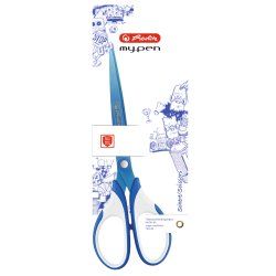 Herlitz my.pen Straight cut Blue, White