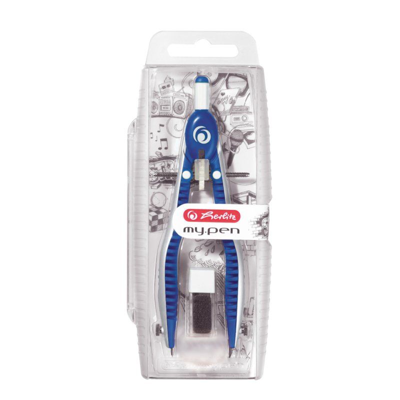 Herlitz my.pen Bleu, Blanc