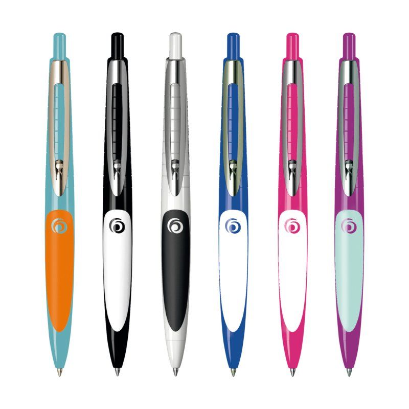 Herlitz my.pen Blue Clip-on retractable ballpoint pen 1 pc(s)