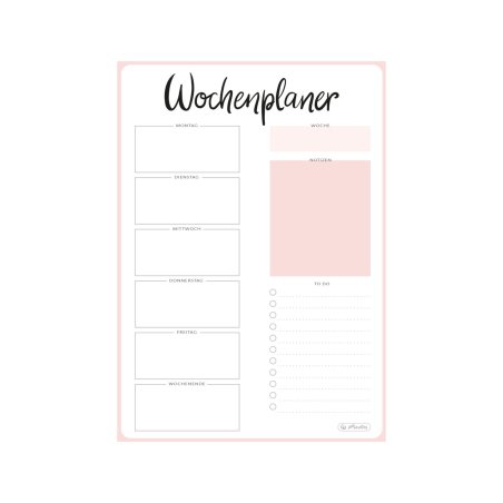 Herlitz 50047956 wall planner White German 2025
