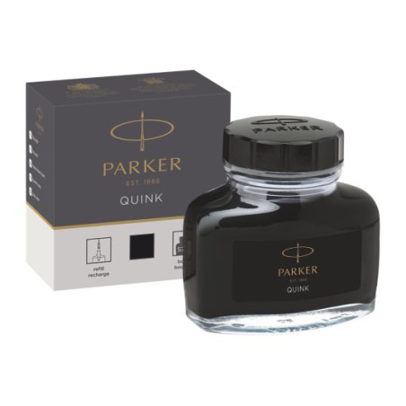 PARKER Flacon d'encre QUINK, contenu: 57 ml, noir