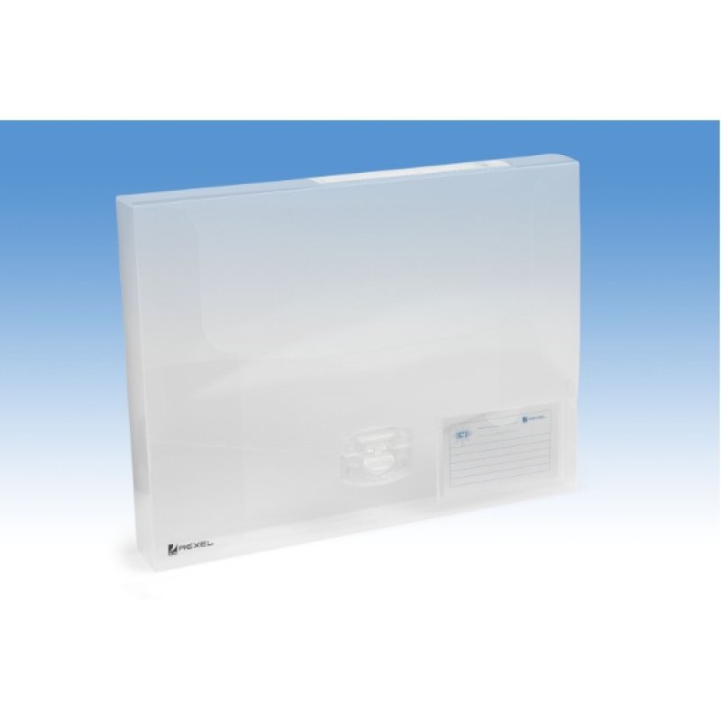 Rexel Ice A4 Document Box 40mm Spine Clear