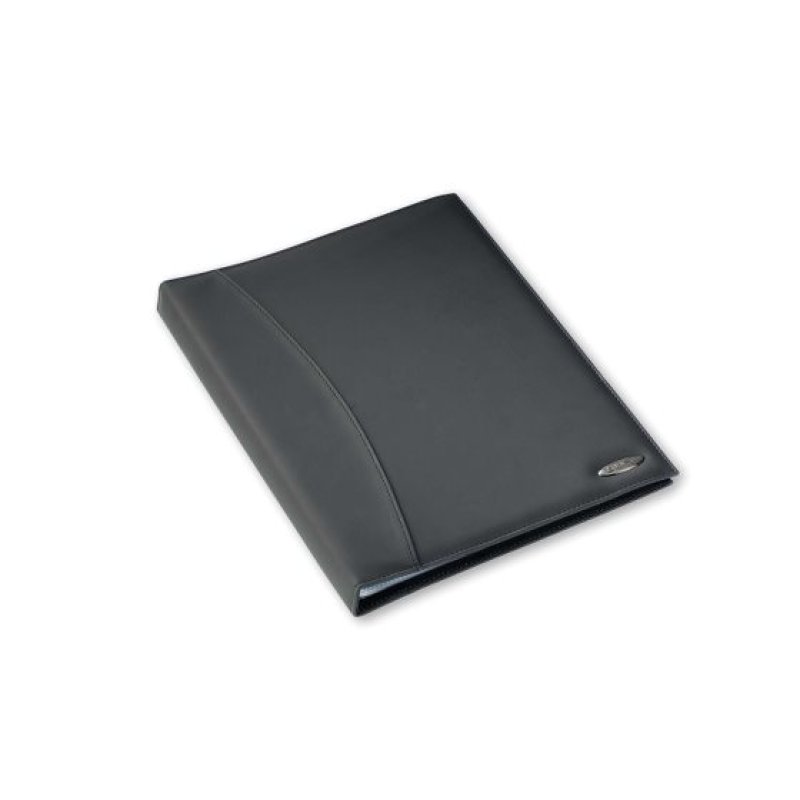 Rexel Livret prés. Soft Touch aspect cuir A4 36 poches, noir