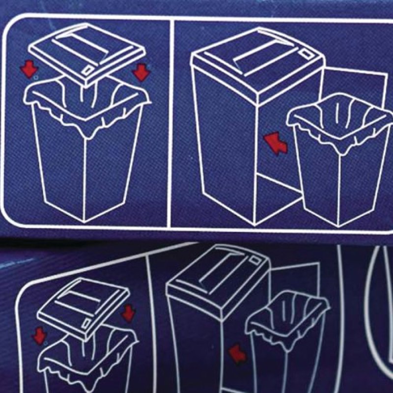 Rexel Sac à déchets pour destructeur de documents