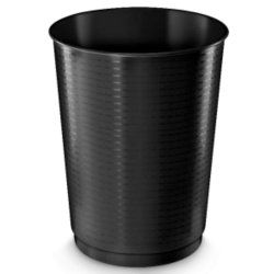 CEP 1001330161 trash can Round Polypropylene (PP) Black