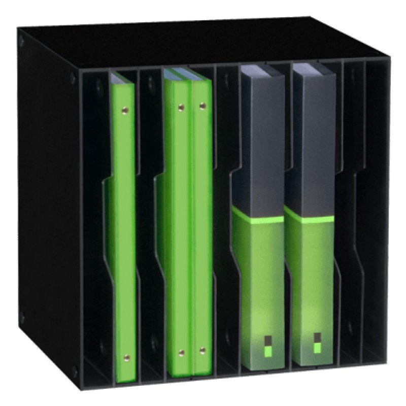 CEP Module de classement CubiCep, 12 compartiments, noir