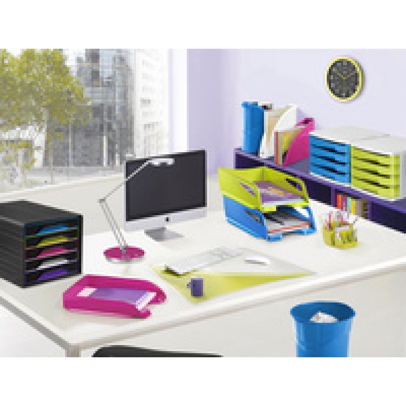 CEP Corbeille à papier GLOSS, 14 litres, blanc polaire