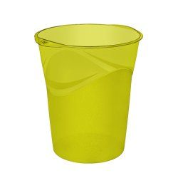 CEP 1002800731 poubelle 14 L Rond Polypropylène (PP) Jaune