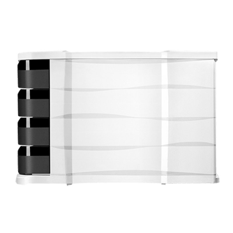 CEP Module de classement ELLYPSE OWA, 4 tiroirs, noir