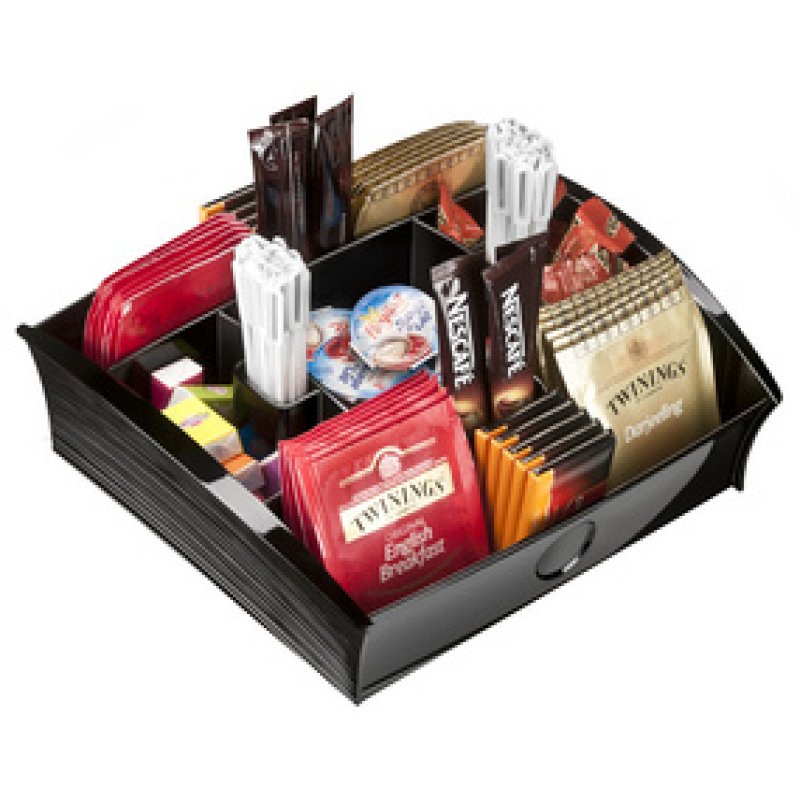 CEP Plateau distributeur, 9 compartiments, noir