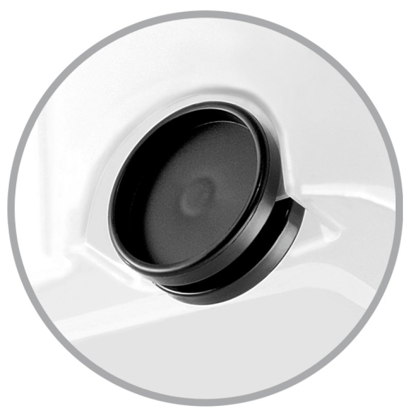 Strata HW676 Boîte de rangement Rectangulaire Polypropylène (PP) Noir, Transparent