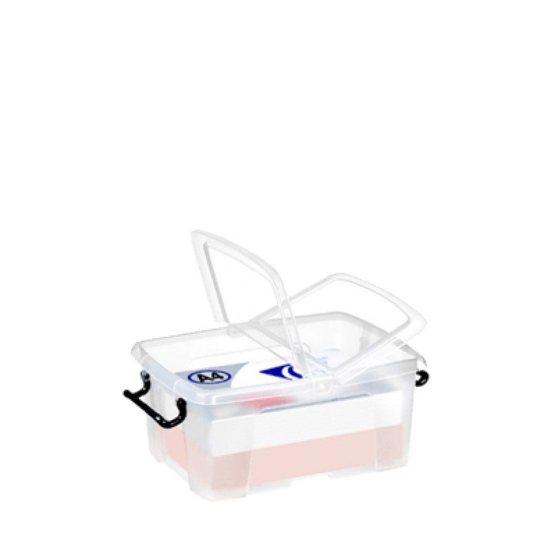 CEP Boîte de rangement strata, 12 litres, transparent