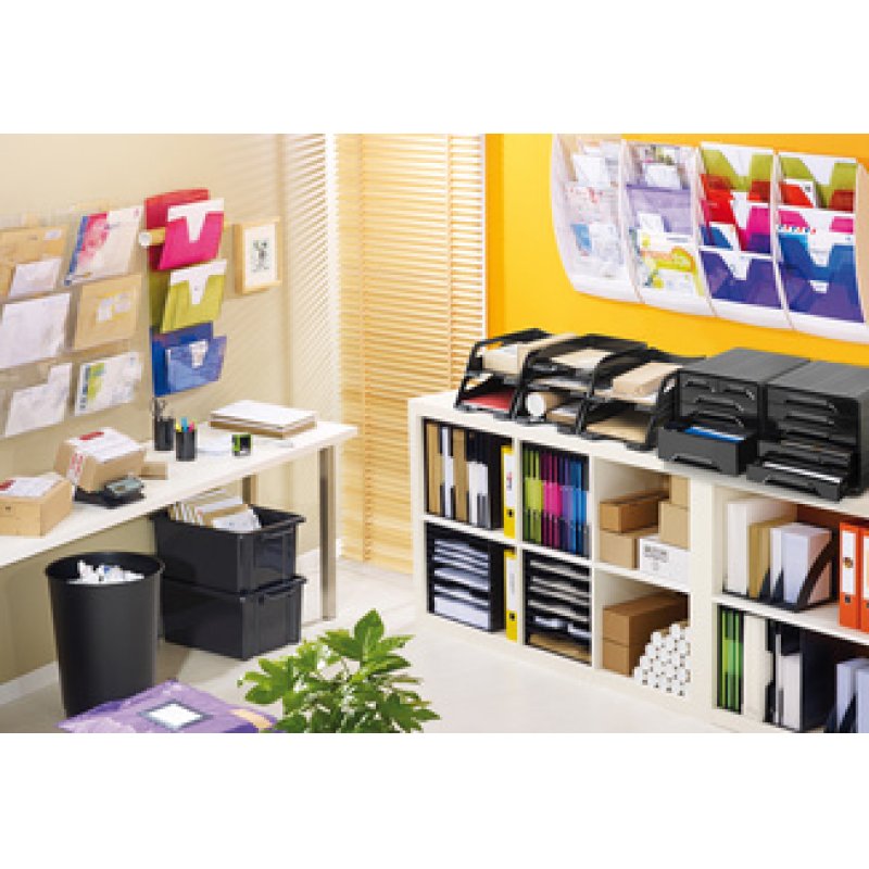 CEP Bac de rangement Maxi strata, 32 litres, noir