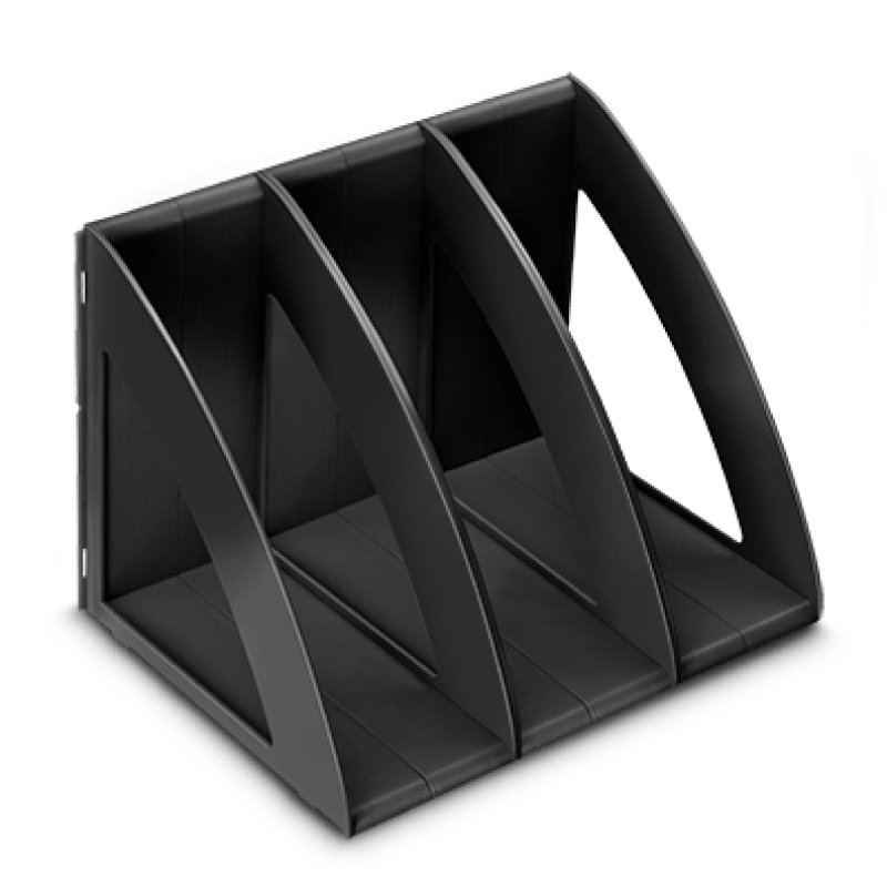 CEP Verticaliseur modulaire Confort, jeu de 6 pièces, noir