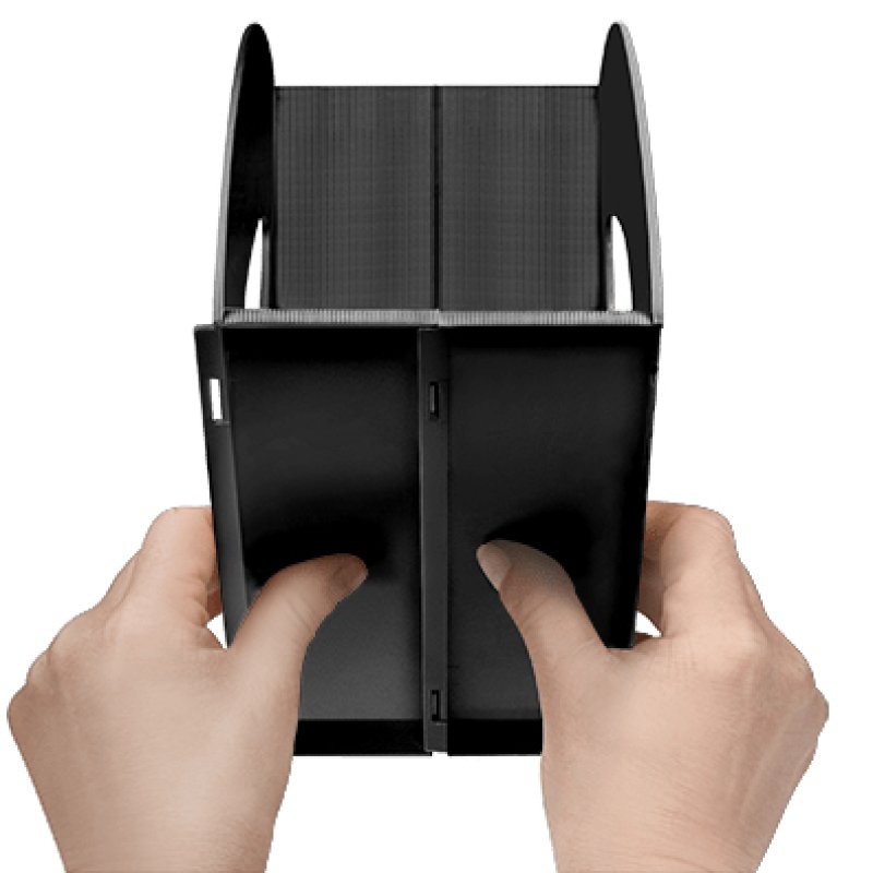 CEP 1006750011 porte-magazines Polystyrène Noir