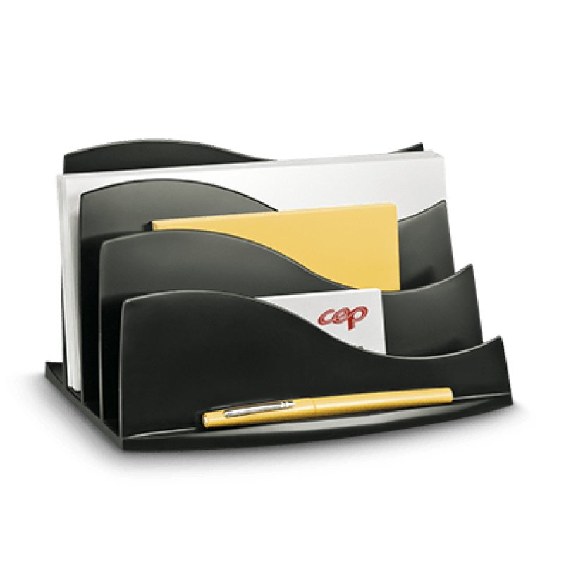 CEP 1003500161 desk tray/organizer Polystyrene (PS) Black