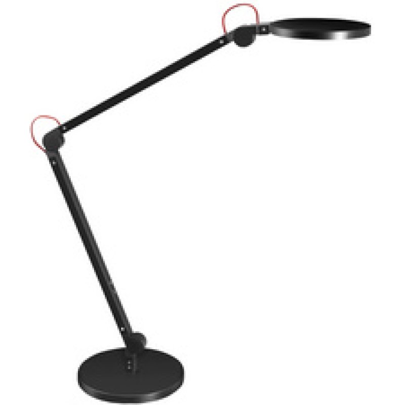 CEP Lampe de bureau LED GIANT, noir