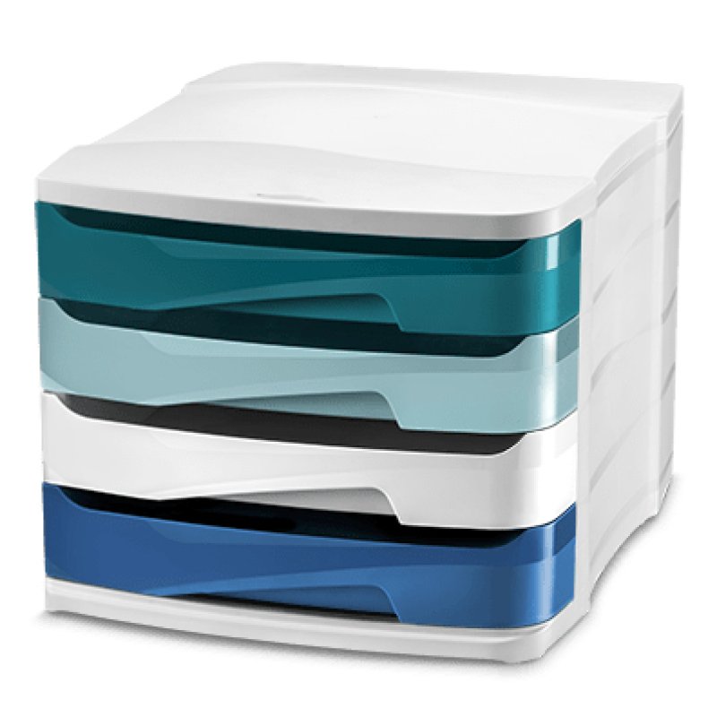 CEP 1003940511 desk tray/organizer Polystyrene (PS) Multicolour