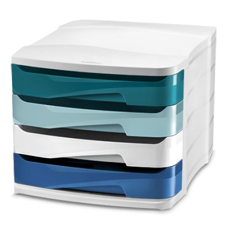 CEP 1003940511 desk tray/organizer Polystyrene (PS) Multicolour