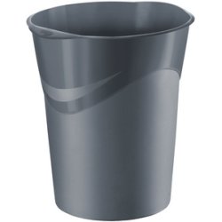 CEP Corbeille à papier CepPro, 14 litres, gris