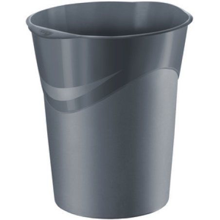 CEP Corbeille à papier CepPro, 14 litres, gris