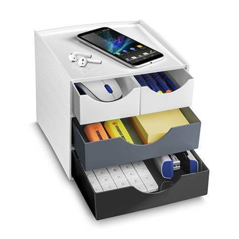 CEP Mini module de rangement MyCube mineral, 4 tiroirs