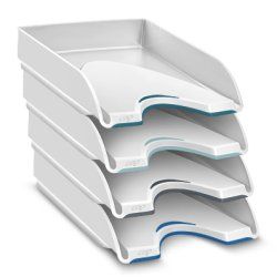 CEP 1042000511 bac de rangement de bureau Polystyrène Couleurs assorties, Blanc