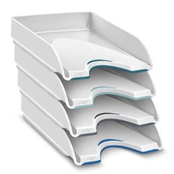 CEP 1042000511 desk tray/organizer Polystyrene (PS) Assorted colours, White