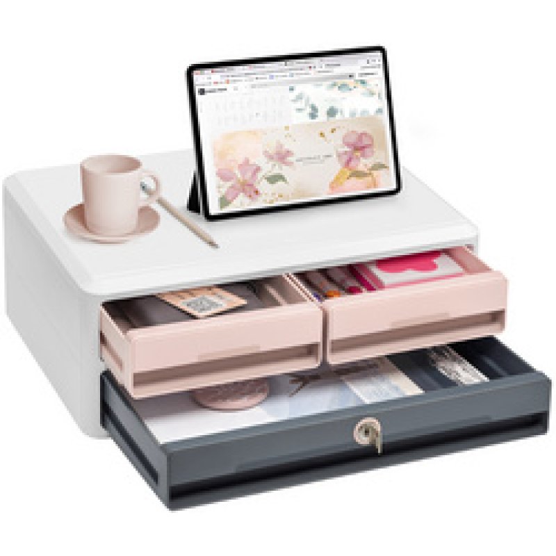 CEP Module de rangement MoovUp SECURE mineral, rose poudré