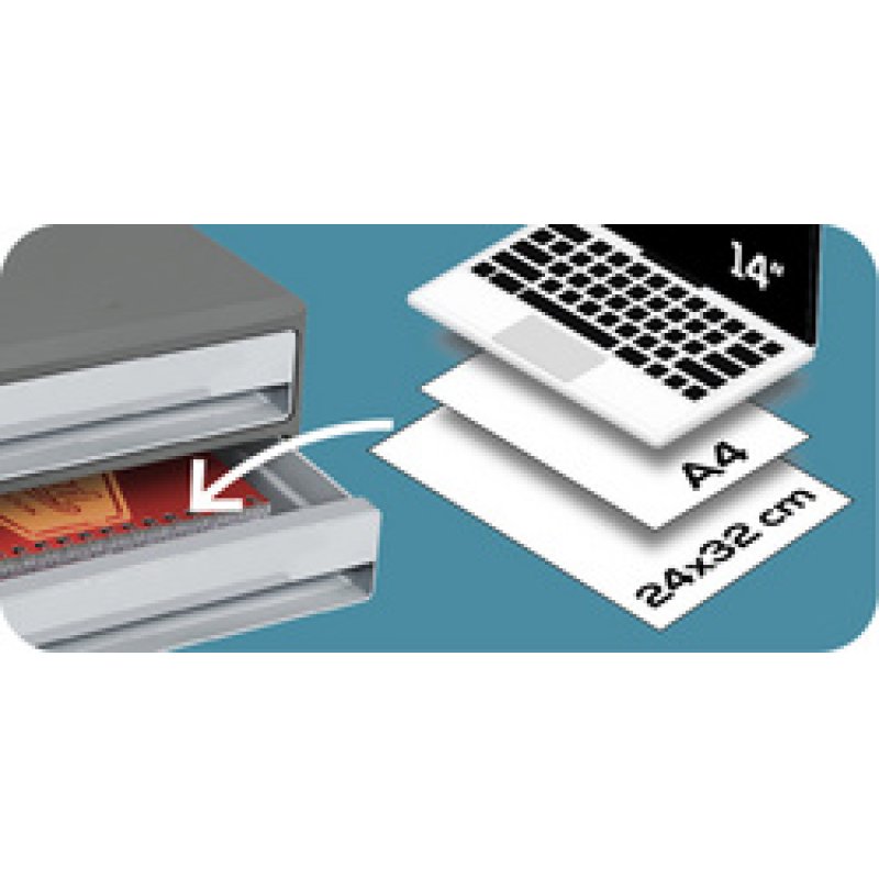 CEP Module de rangement MoovUp SECURE mineral, rose poudré