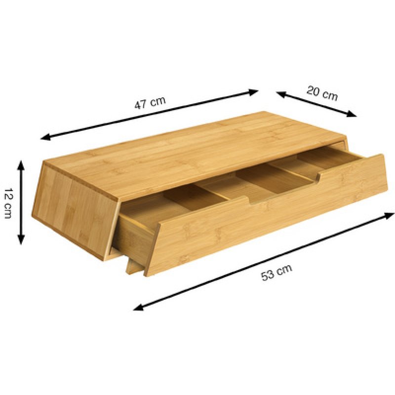 CEP Support pour écran Silva, en bois de bambou