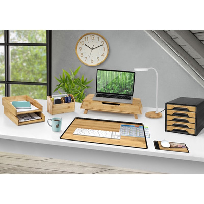 CEP Support pour écran Silva, en bois de bambou